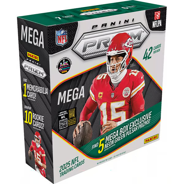 2025 Panini PRIZM Football Mega Box