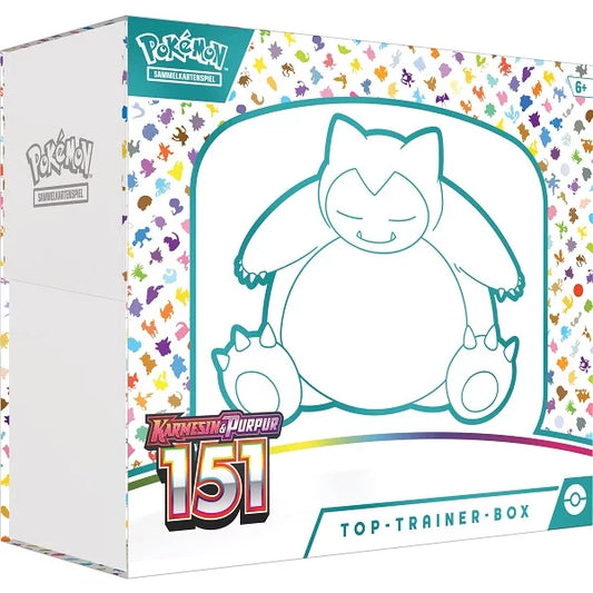 Karmesin & Purpur 151 | Top Trainer Box