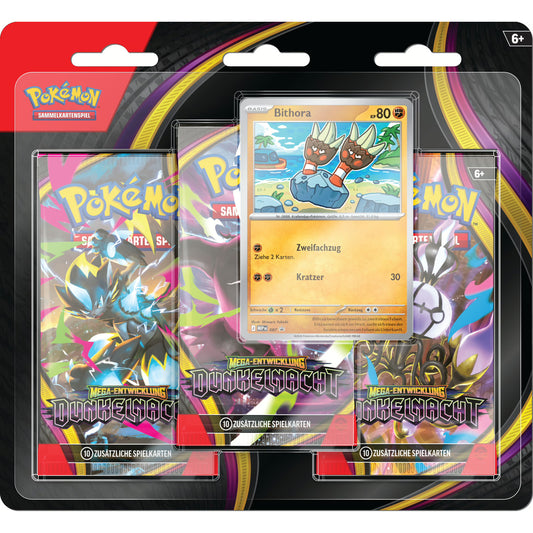 Pokemon Dunkelnacht 3er Blister | Einzelbooster