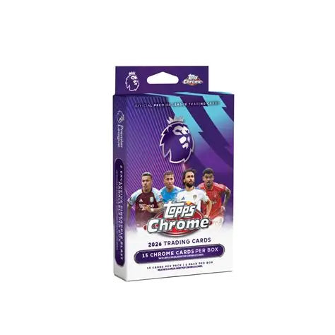 2026 Topps Chrome Fußball Premier League Hanger