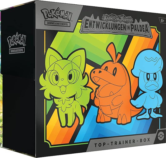 Entwicklungen in Paldea | Top Trainer Box