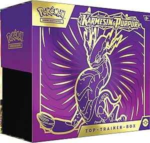 Karmesin & Purpur Base Set | Top Trainer Box