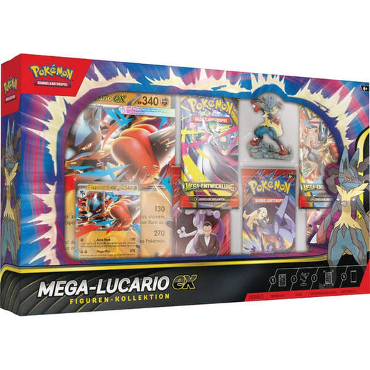 Mega Lucario ex Figuren-Kollektion | Einzelbooster
