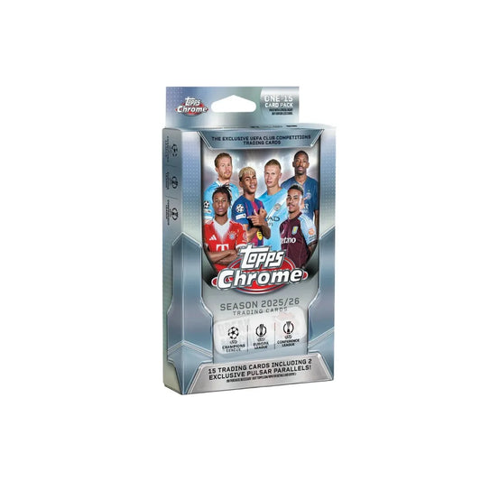 2026 Topps Chrome Fußball Uefa Club Competition Hanger